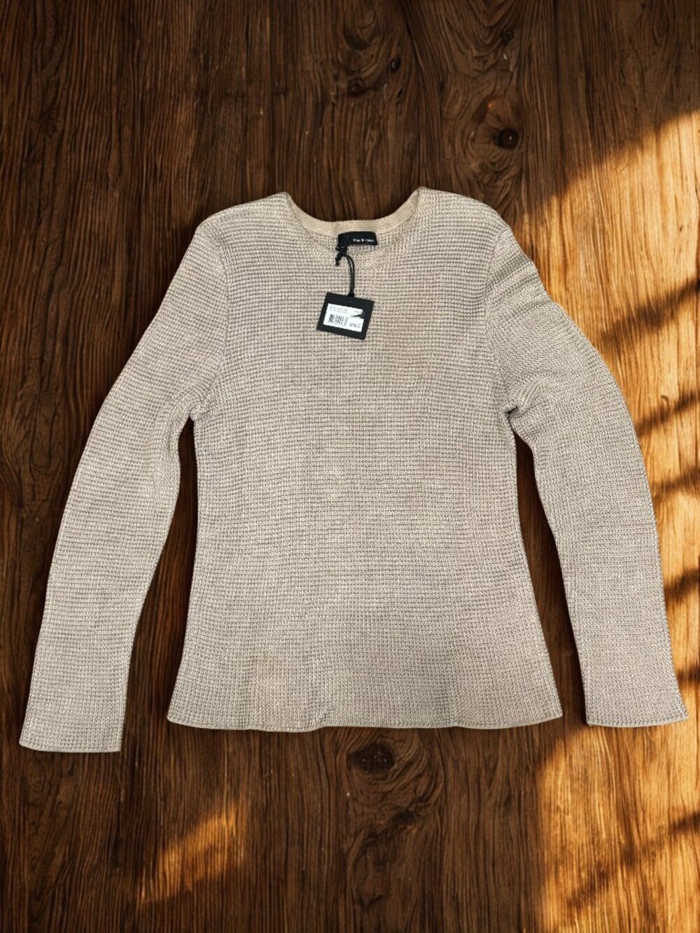 NWT The Kooples Distressed Knit Sweater